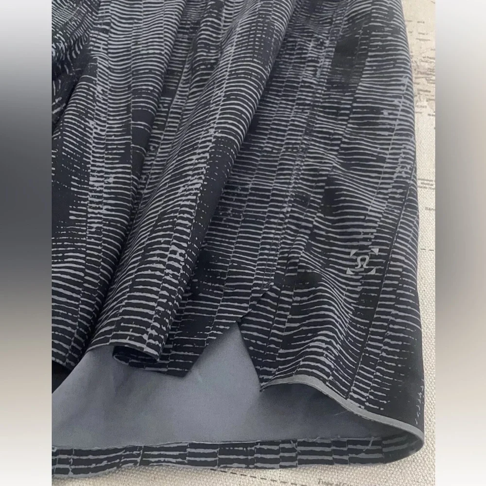 Lululemon Men's Surge Short Linerless 7" Matchstick Asphalt Grey Black Small - Picture 8 of 9